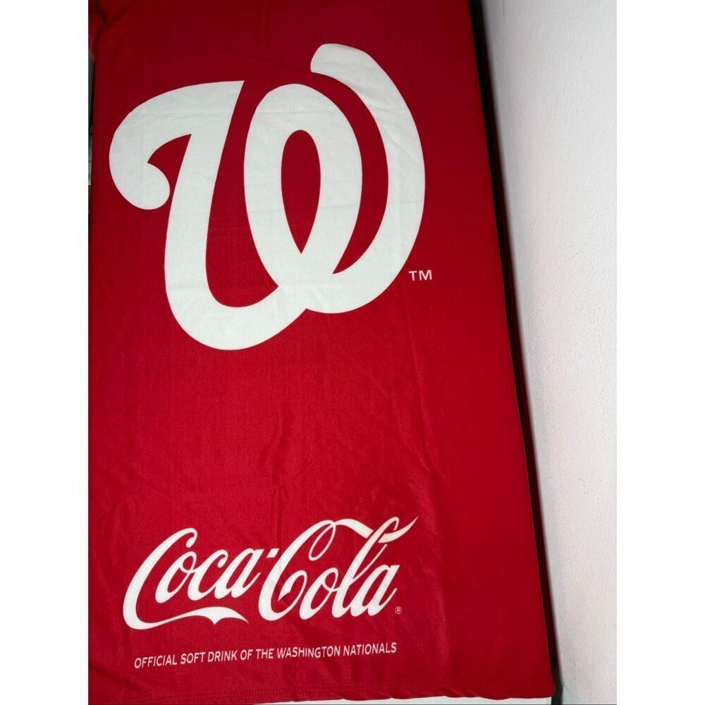 Washington Nationals / Coca-Cola Blanket throw 9/19/21 SGA New But Opened